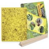 POWERFUL EFFECT YELLOW STICKY TRAPS 20PCS