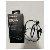 SKULLCANDY WIRELESS EARBUDS BLACK SKULLCANDY WIRELESS EARBUDS BLACK
