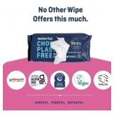 WATERFUL PLASTIC FREE BABY WIPES 3 PACKS OF 60