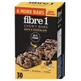FIBRE 1 CHEWY BARS OATS & CHOCOLATE 30BARS