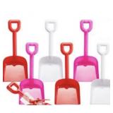 JOYIN TOY SHOVELS WHITE, PINK, RED