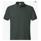 HANES SIZE LARGE MENS POLO SHIRT 2 PACK