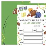 20 Set Football Party Invitations for Girl Boy,