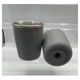2 PCS  ANNAKIN STAINLESS STEEL CUP - GRAY