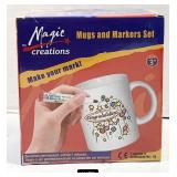 2 PCS MAGIC MUGS AND MAKERS SET