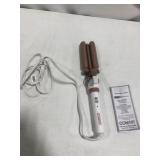 CONAIR, DOUBLE CERAMIC TRIPLE BARREL WAVER