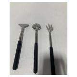 ADJUSTABLE BACK SCRATCHERS 3 PACK EXTENDS UP TO