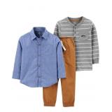 SIMPLE JOYS BOYS 3 PIECE SET SIZE 2T