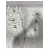 HANES MENS UNDERSHIRTS SIZE MEDIUM 6 PACK