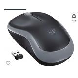 LOGITECH M185 WIRELESS MOUSE 2.4 GHZ WITH USB