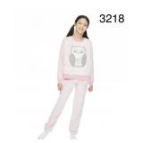 Sz M(10) Justice Girls' Plush Pajamas 2-Piece Set