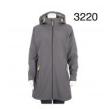 Sz S George Women's Long Softshell Hooded Jacket