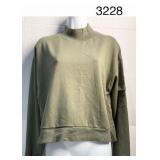 Sz M CROPPED PULLOVER SWEATER . ALL IN MOTION