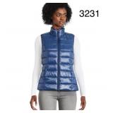 Sz XL George Women's Packable Vest dark blue