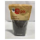 YUPINK, BLACK CHIA SEEDS 1 KG.BEST BEFORE:
