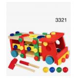 TOYS WOODEN CONSTRUCT  A TRUCK