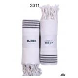 2 Pc HABER TURKISH STYLE PREMIUM COTTON BATH