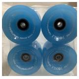 JUNLI LONGBOARD FLASHING WHEELS BLUE