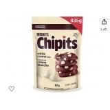 HERSHEYS CHIPITS WHITE CHOCOLATE CHIPS 835G BBD