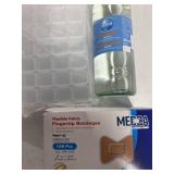 ASSORTED MEDICAL FIRST AID ITEMS
