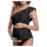 MIYANGMATERNITY BATHING SUIT SIZE M BLACK