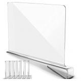CLOSET SHELF DIVIDER FOR LINEN, BAGS