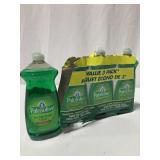 PALMOLIVE ESSENTIAL CLEAN DISH SOAP 3 PACK 828ml