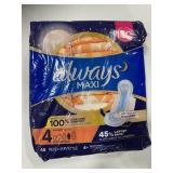 ALWAYS OVERNIGHT PADS SIZE448 PADS