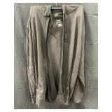 IMS 2X ZIP UO FEMALE THIN BLACK SWEATER