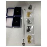 ASSORTED JEWELRY LOTTRIDENT NECKLACES