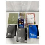 ASSORTED SCHOOL SUPPLIES 8PCS