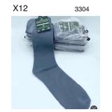 12 pk PARK VEGAS EXCLUSIVE SOCKS DARK GREY
