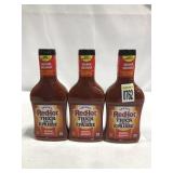 FRANKS RED HOT, THICK SAUCE 3 BOTTES OF 354