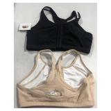 FRUITOFTHELOOM FRONT CLASP BRA 38 2BRAS