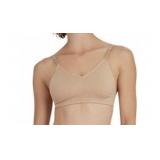 CAPEZIOWIRELESS BRALETTE  CLEAR BACK-STRAP
