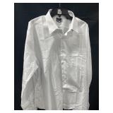 BAN HEUSEN WHITE DRESS SHIRT SIZE MEDIUM