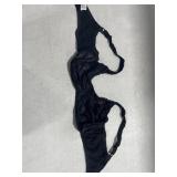 WOMENS BLACK LACE BRA SIZE 42DD
