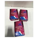 CAREFREE DAILY LINERS SIZE THONG PACK OF 49 SET