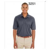 SZ XL CORE 365 MEN'S CARBON POLO STYLE SHIRT