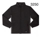 SZ 2XL MEN'S ATHLETIC WORKS WINDBREAKER BLACK