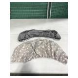 FITTED CRIB MATTRESS COVER SET OF 2 SIZE 34IN
