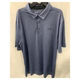 UNDER ARMOUR MENS TECH GOLF POLO SIZE XXLT LOOSE