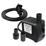 SongLong Submersible Pump 130GPH Ultra Quiet 4ft