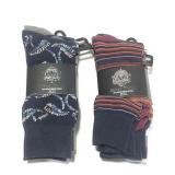 JAMES FIALLO MENS DRESS SOCKS SZ10-13 6PAIRS