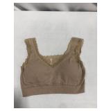 RHONDA SHEAR, RIBBED LEISURE BRA SIZE: XL