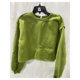 AMAZHIYU LINEN COTTON GAUZE SWEATER SIZE SMALL