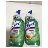 LYSOL ACTION GEL TOILET BOWL CLEANER 710ML PACK