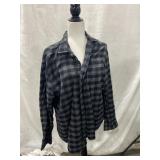 AMAZON ESSENTIALS SIZE LARGE FLANNEL MENS SPRING