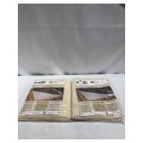 GRIP-IT, NON-SLIP RUG PAD 4 X 6 FT. 2 PC