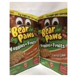 BEARPAWS VEGGIES+FRUIT CARROT CAKE 12POUCHES